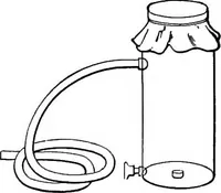 An illustration from Inductive elementary physical science with inexpensive apparatus, and without laboratory equipment (1897)