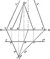 Picture 60 of 216 from Descriptive geometry (1921), leaf 102