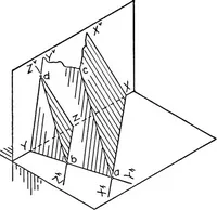 Picture 61 of 216 from Descriptive geometry (1921), leaf 102