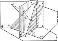 Picture 66 of 216 from Descriptive geometry (1921), leaf 108