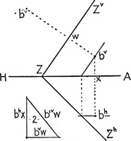 Picture 73 of 216 from Descriptive geometry (1921), leaf 117