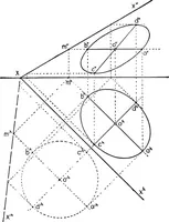 Picture 103 of 216 from Descriptive geometry (1921), leaf 158