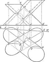 An illustration from Descriptive geometry (1921)