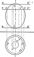 An illustration from Descriptive geometry (1921)