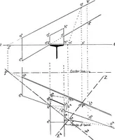 An illustration from Descriptive geometry (1921)