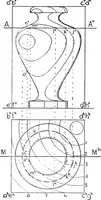 Picture 164 of 216 from Descriptive geometry (1921), leaf 243