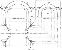 Picture 166 of 216 from Descriptive geometry (1921), leaf 246
