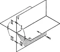 An illustration from Descriptive geometry (1921)