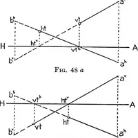 Picture 33 of 216 from Descriptive geometry (1921), leaf 68