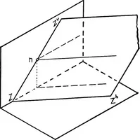An illustration from Descriptive geometry (1921)