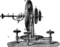 An illustration from Elements of chemical physics (1860)