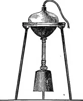 An illustration from Elements of chemical physics (1860)