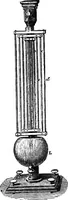 An illustration from Elements of chemical physics (1860)
