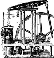 An illustration from Elements of chemical physics (1860)