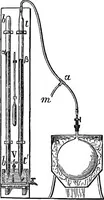 An illustration from Elements of chemical physics (1860)