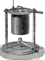An illustration from A laboratory course in experimental physics (1896)