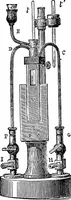 An illustration from A laboratory course in experimental physics (1896)