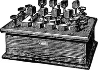 An illustration from A laboratory course in experimental physics (1896)