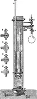 An illustration from A laboratory course in experimental physics (1896)