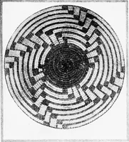 An illustration from The craft of hand-made rugs (1920)