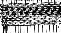 An illustration from The craft of hand-made rugs (1920)