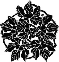 An illustration from The craft of hand-made rugs (1920)