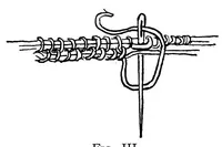 An illustration from The new lace embroidery (Punto tagliato) With 34 illustrations (1905)