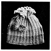 An illustration from Knitting without "specimens"; the modern book of school knitting and crochet (1915)