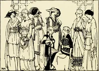 An illustration from Costume design and home planning (1916)