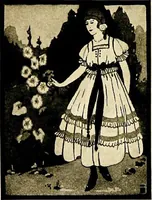 An illustration from Costume design and home planning (1916)