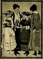 An illustration from Costume design and home planning (1916)