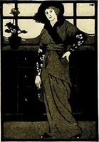 An illustration from Costume design and home planning (1916)