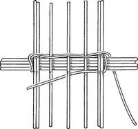 An illustration from Practical and artistic basketry (1904)