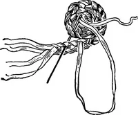 Picture 27 of 72 from Practical and artistic basketry (1904), leaf 66