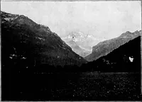 An illustration from Flame, electricity and the camera; man's progress from the first kindling of fire to the wireless telegraph and the photography of color (1900)