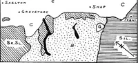 An illustration from Geological and topographical maps, their interpretation and use, a handbook for the geologist and civil engineer (1911)
