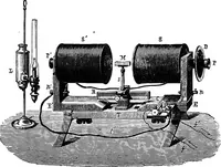 An illustration from Elementary treatise on electricity and magnetism (1903)