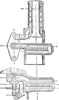 An illustration from A practical treatise on modern gas and oil engines (1902)