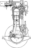 An illustration from A practical treatise on modern gas and oil engines (1902)