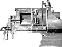 An illustration from A practical treatise on modern gas and oil engines (1902)