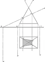 An illustration from The essentials of descriptive geometry (1915)