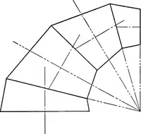 An illustration from The essentials of descriptive geometry (1915)