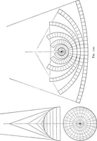 An illustration from The essentials of descriptive geometry (1915)