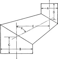 An illustration from The essentials of descriptive geometry (1915)