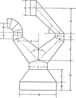 An illustration from The essentials of descriptive geometry (1915)