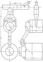 An illustration from The essentials of descriptive geometry (1915)