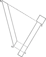 An illustration from The essentials of descriptive geometry (1915)