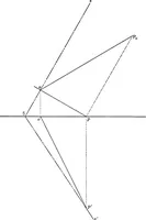 An illustration from The essentials of descriptive geometry (1915)