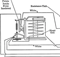 Picture 16 of 128 from Classroom lecture notes, automotive starting, lighting and ignition, with diagrams (1918), leaf 134