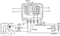 Picture 83 of 128 from Classroom lecture notes, automotive starting, lighting and ignition, with diagrams (1918), leaf 180